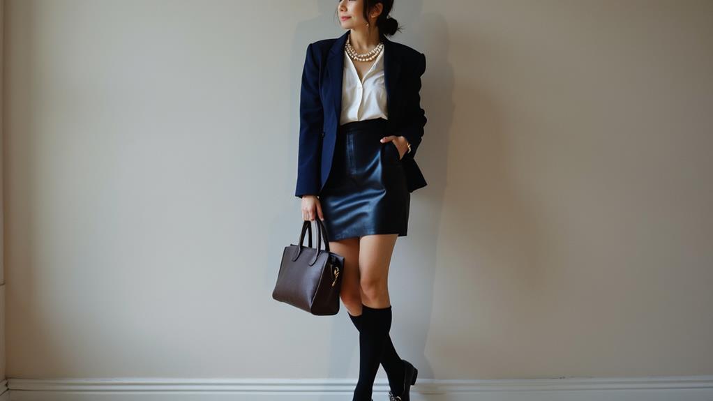 chic sophisticated tailored fashion